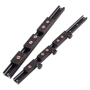 Black SGR Double-Axis Guide Rail