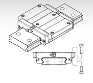 MSG-E PMI Linear Guideway MSG Series Wide Rail Type